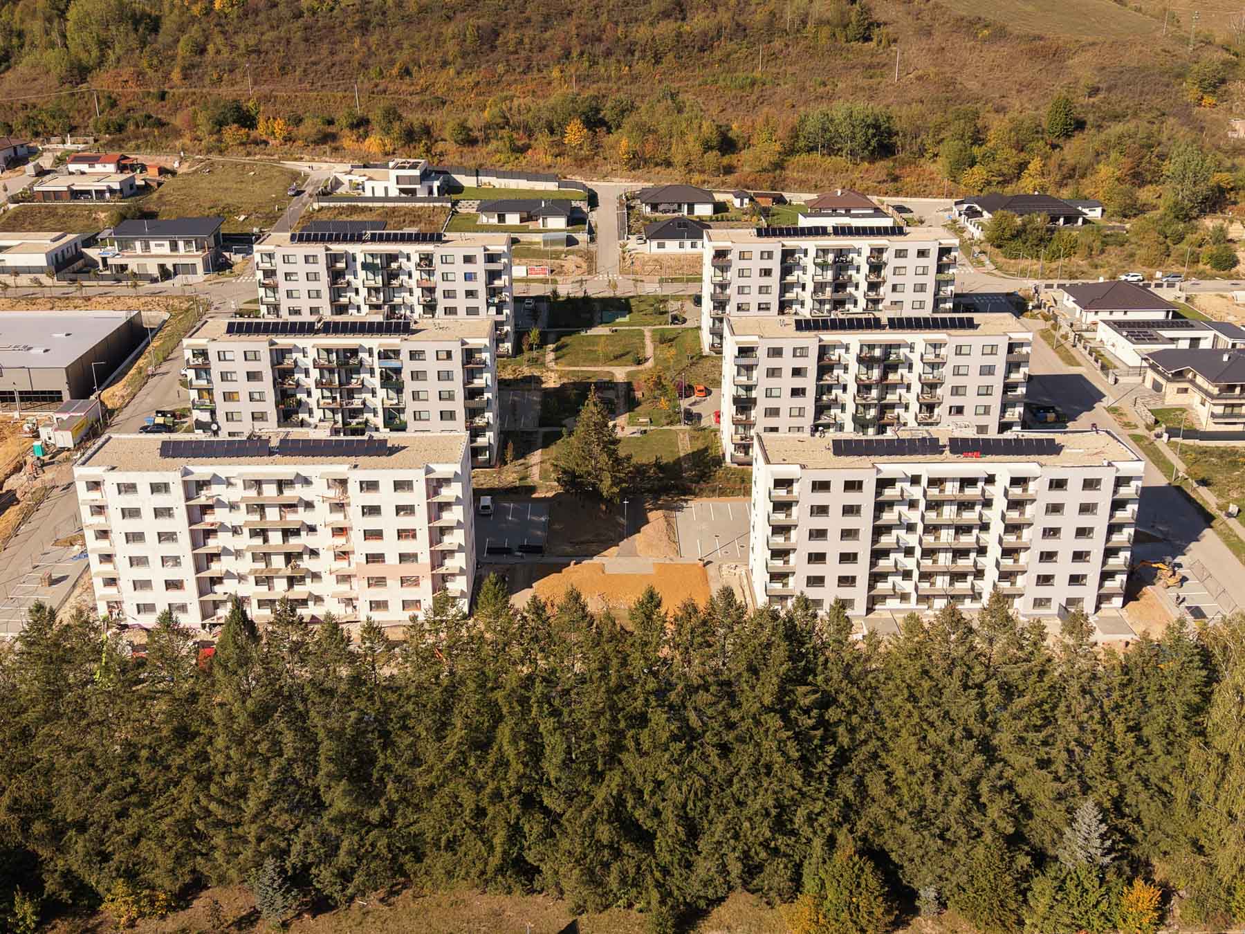 Kasárne Brezno - September 2026 (výstavba domov A, B)
