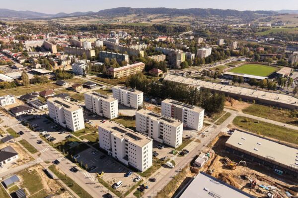 Kasárne Brezno - September 2026 (výstavba domov A, B)